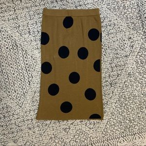 Who What Wear Stretch MIDI skirt